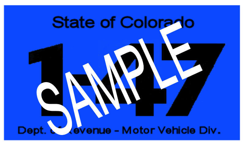 Modal Additional Images for 1947 Colorado INSPECTION Sticker